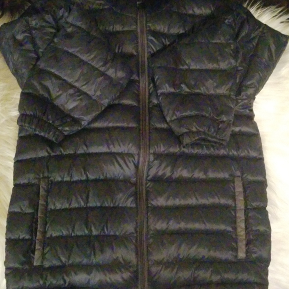 Boys blue puff coat